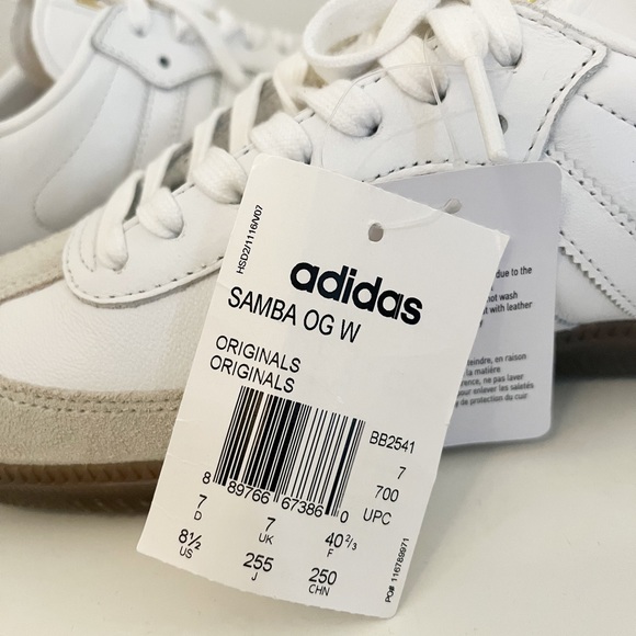 Adidas Samba OG White Sz 8.5 - Picture 8 of 8